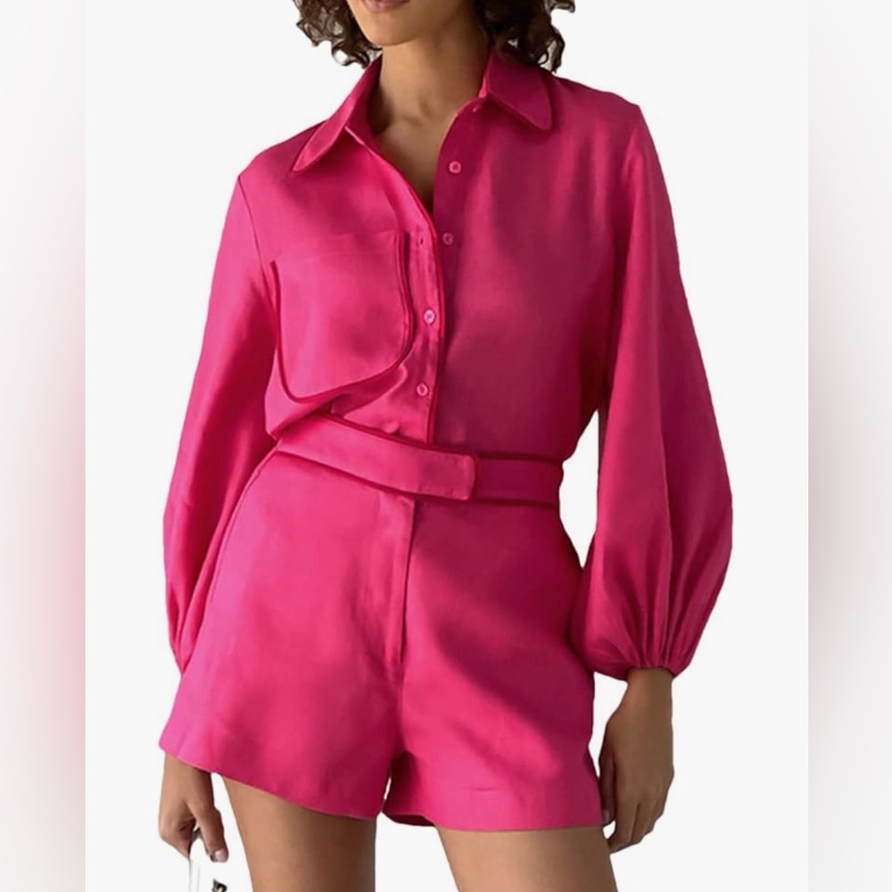 Pink two piece set